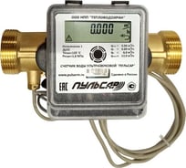 Ультразвуковой счетчик для воды Пульсар Ду32; Qn=6м3/час; Qmin=0,06м3/час; L=180мм; Тmax=105C; исп. 1 Н00009871