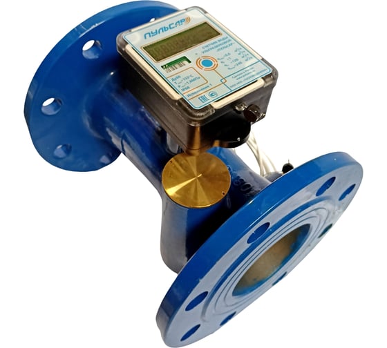 Ультразвуковой счетчик для воды Пульсар Ду80; Qn=120м3/час; L=225mm; с имп. выходом; Тmax=105С; исп. 1 Н00009884 1