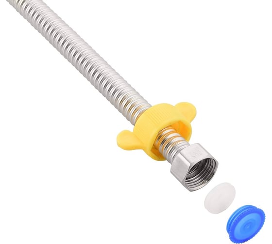 Гибкая сильфонная подводка Kopfgescheit из нержавеющей стали 1/2", 50 см KR-A304.50