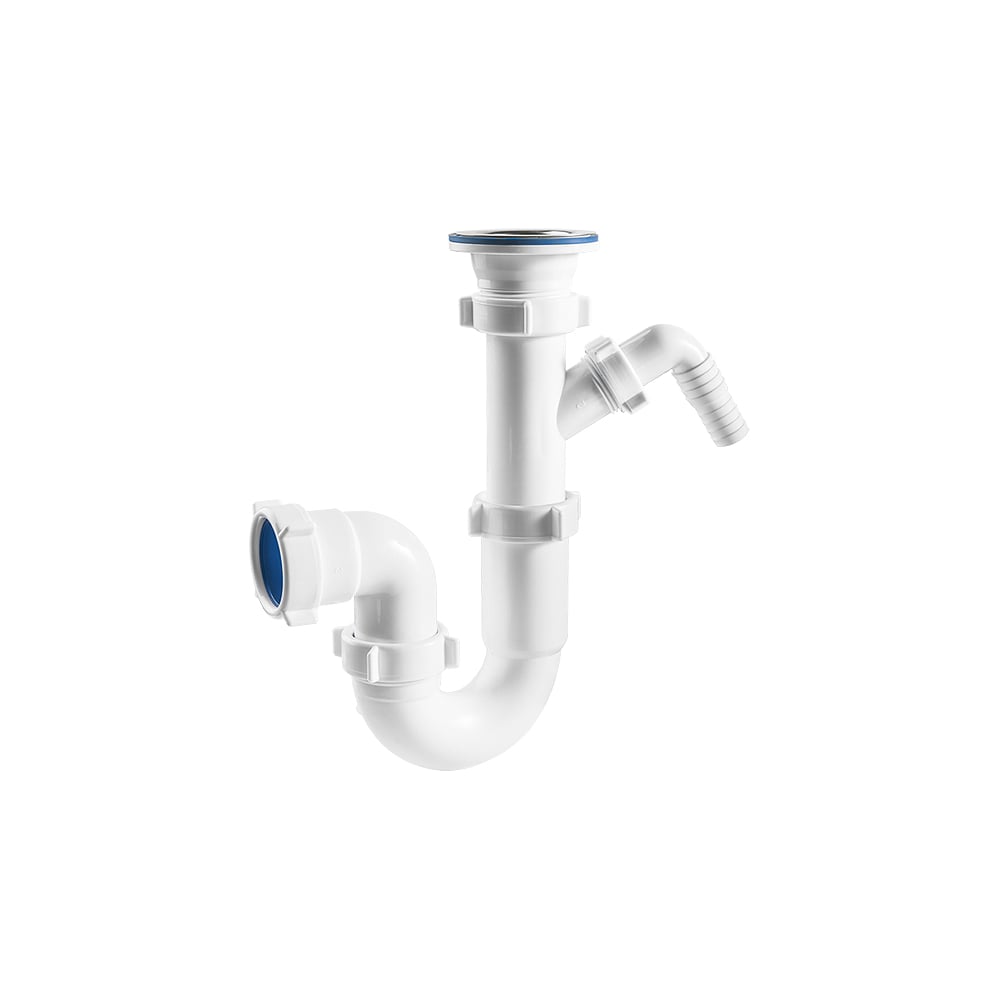 Прямоточный сифон ORIO 1 1/2x40 с одним отводом S-4105 - выгодная цена ...