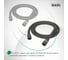 Шланг для душа IDDIS Optima home графитовый матовый, силиконовый, 1.5 м OPH15GLi19 2