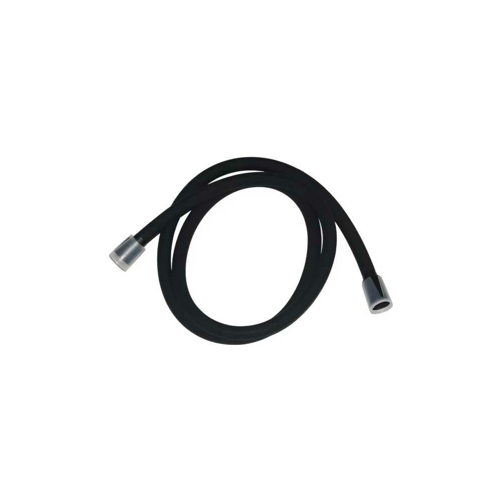 Шланг для душа IDDIS Optima home черный матовый, силиконовый, 1.5 м ...