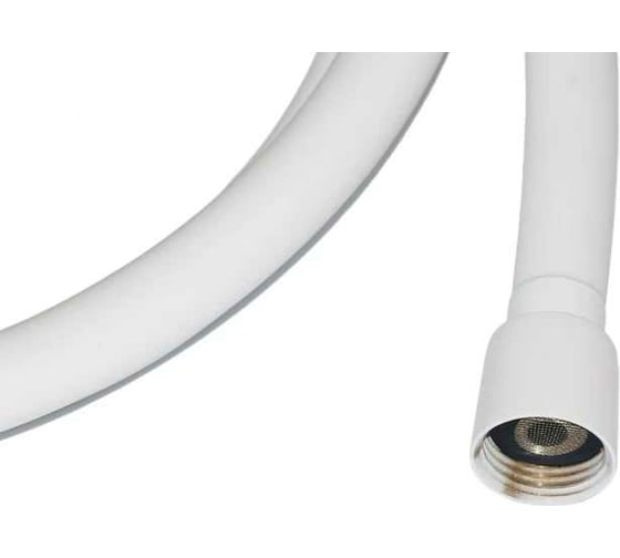 Шланг для душа IDDIS Optima home белый, матовый, силиконовый, 1.5 м OPH15WLi19