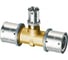 Пресс-тройник FAR 26x3x16x2x26x3 латунь 49092601 1