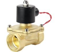 Электромагнитный соленоидный двухходовой клапан DN.ru dw11 ду32-32 ру10 с катушкой 220в D130-01988