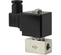 Электромагнитный соленоидный двухходовой клапан DN.ru dhse ду8-2 ру180 с катушкой 220в D130-02715