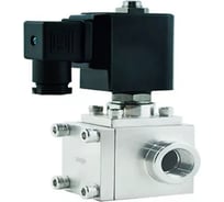 Электромагнитный соленоидный двухходовой клапан DN.ru dhse ду25-25 ру120 с катушкой 24в D130-02729