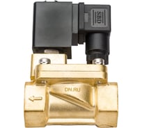 Электромагнитный клапан DN.ru VS2W-400N-PU-NC Ду20 Ру12 латунь пилотный G 3/4 НЗ NBR 220В D130-01271 23819691