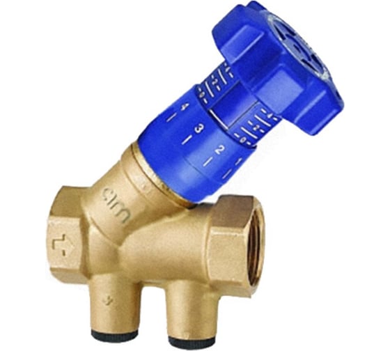 Балансировочный клапан MVI с наклонным штоком ду40 (1 1/2") BL.220.08