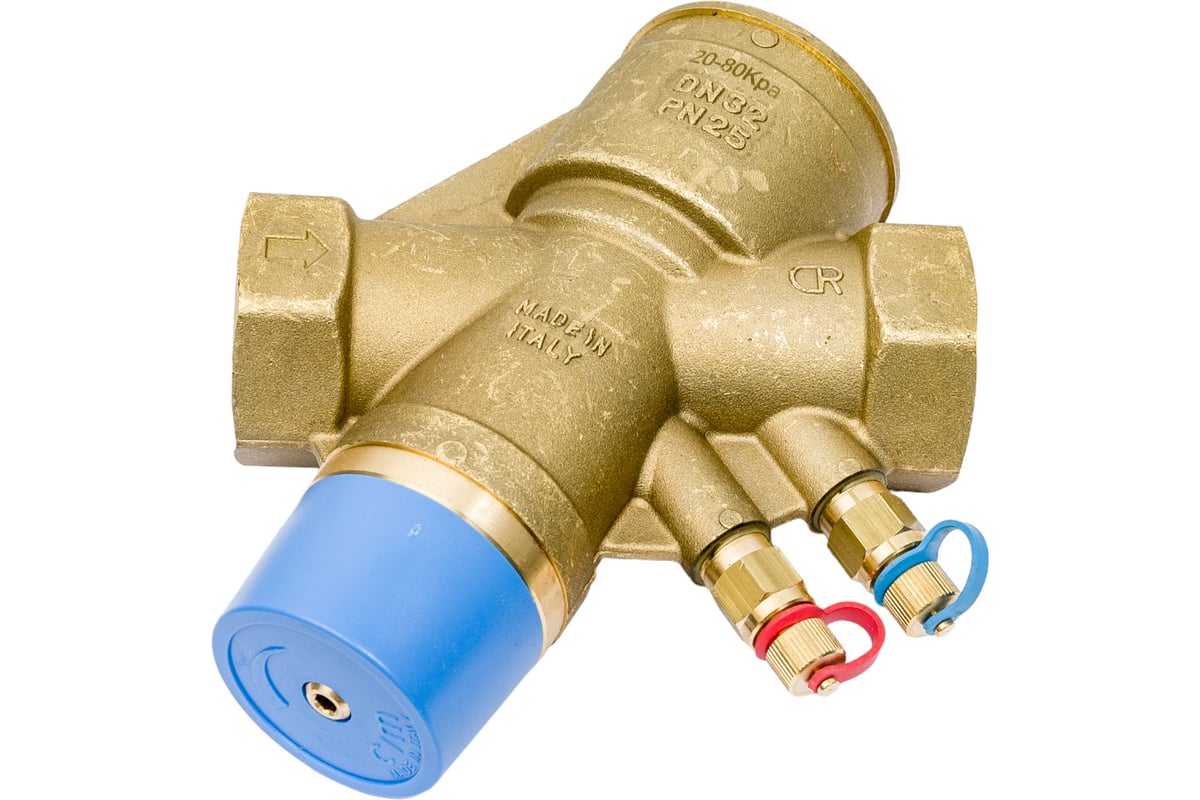 Регулятор перепада давления MVI 20-80 кпа ду32 (1 1/4") BL.520.07 ...