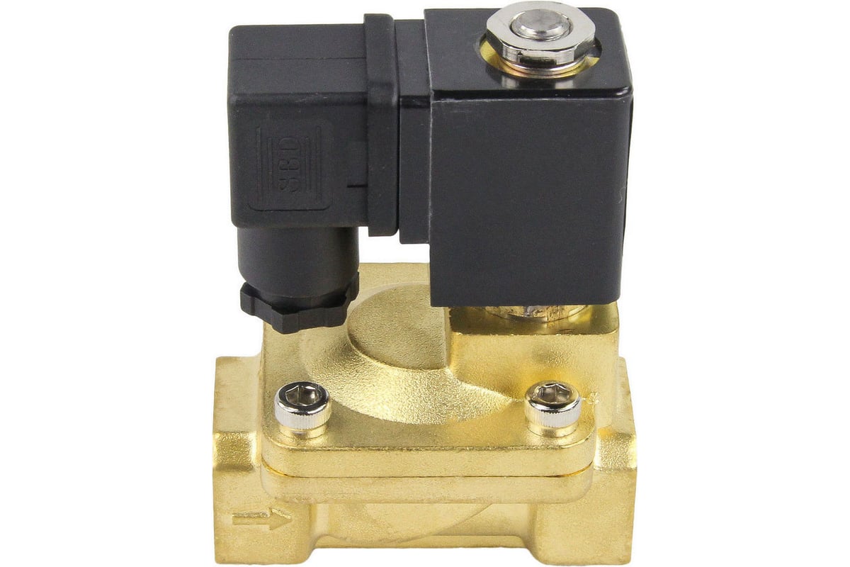 Электромагнитный клапан DN.ru VS2W-400E-PU-NC Ду32 Ру10 латунь ...