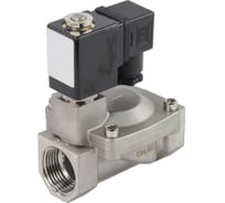 Клапан электромагнитный DN.ru VS2W-401V-PU-NC Ду25 Ру16 сталь, пилотный, VITON, 220В AC D130-01507