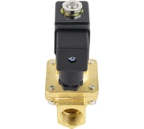 Клапан электромагнитный DN.ru VS2W-400V-PU-NC Ду15 Ру16 латунь, пилотный, VITON, 24В DC D130-01526