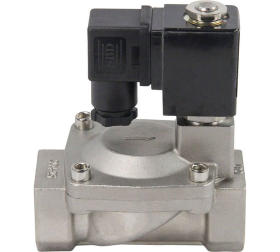 Электромагнитный клапан DN.ru VS2W-401E-PU-NC Ду25 Ру10 сталь, пилотный EPDM 24В DC D130-01535