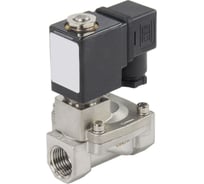 Клапан электромагнитный DN.ru VS2W-401N-PU-NC Ду32 Ру16 сталь, пилотный, NBR, 24В DC D130-01543