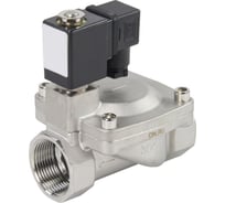 Клапан электромагнитный DN.ru VS2W-401V-PU-NC Ду20 Ру16 сталь, пилотный, VITON, 24В DC D130-01548