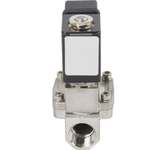 Электромагнитный клапан DN.ru VS2W-401V-PU-NC Ду32 Ру10 сталь, пилотный VITON 24В DC D130-01550