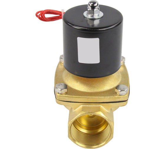 Клапан электромагнитный DN.ru VS2W-100N-NC Ду20 Ру10 двухходовой, латунь, NBR, 220В AC D130-01554