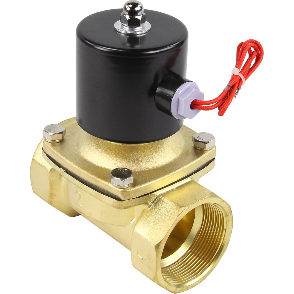 Электромагнитный клапан DN.ru соленоидный, двухходовый vs2w-100e-no ...