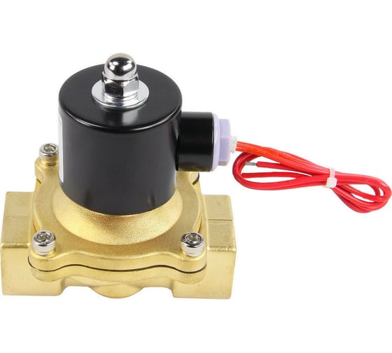 Клапан электромагнитный DN.ru VS2W-100E-NC Ду15 Ру10 двухходовой, латунь, EPDM, 24В DC D130-01589