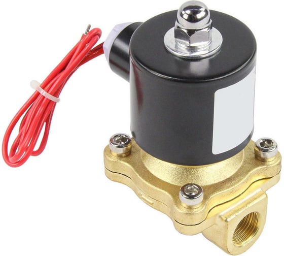 Клапан электромагнитный DN.ru VS2W-100E-NC Ду32 Ру10 двухходовой, латунь, EPDM, 24В DC D130-01592