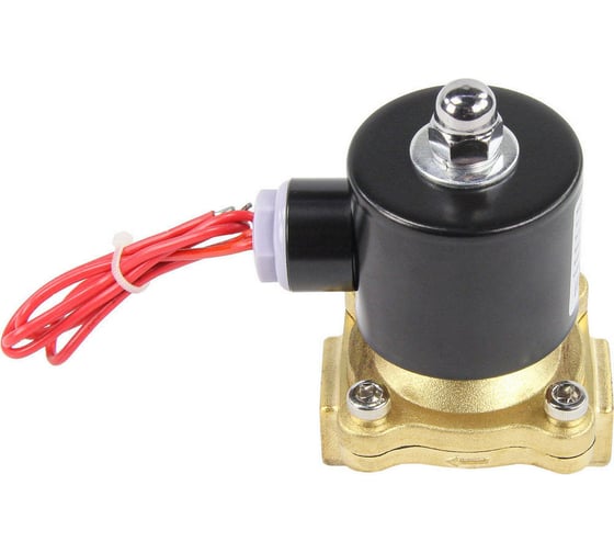 Клапан электромагнитный DN.ru VS2W-100E-NC Ду32 Ру10 двухходовой, латунь, EPDM, 24В DC D130-01592