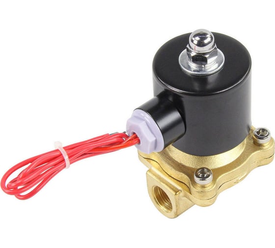 Клапан электромагнитный DN.ru VS2W-100E-NC Ду32 Ру10 двухходовой, латунь, EPDM, 24В DC D130-01592