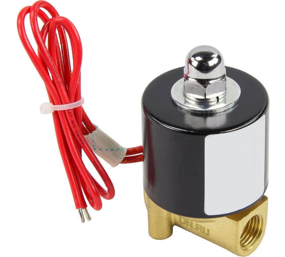 Клапан электромагнитный DN.ru VS2W-100E-NC Ду40 Ру10 двухходовой, латунь, EPDM, 24В DC D130-01593