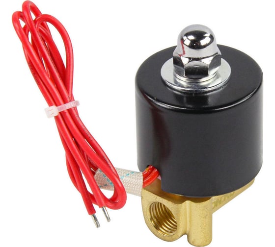 Клапан электромагнитный DN.ru VS2W-100E-NC Ду40 Ру10 двухходовой, латунь, EPDM, 24В DC D130-01593