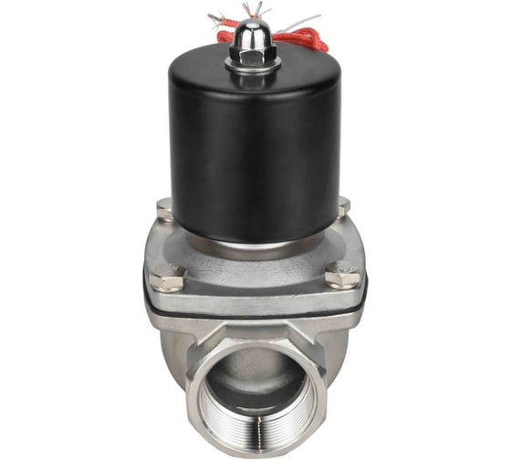 Клапан электромагнитный DN.ru VS2W-101V-NC Ду20 Ру10 двухходовой, сталь, VITON, 220В AC D130-01635
