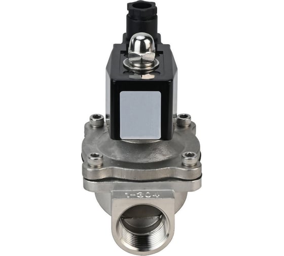 Клапан электромагнитный DN.ru VS2W-301N-NO Ду40 Ру10 двухходовой, сталь, NBR, 220В AC D130-01821