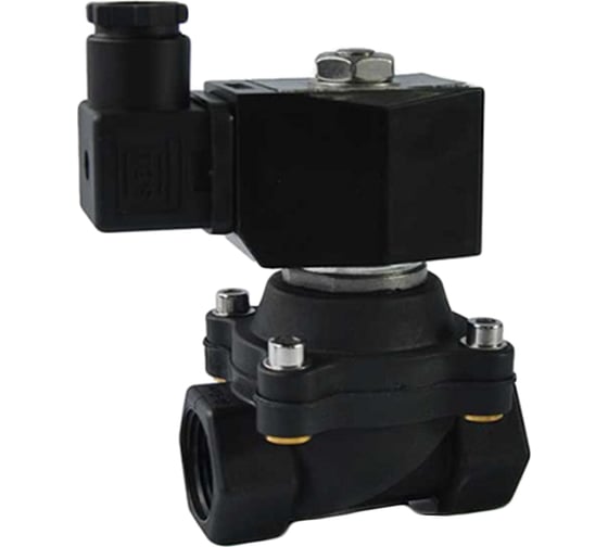 Электромагнитный клапан DN.ru соленоидный, двухходовый -dw51 ду25 ру6 с катушкой 24в D130-02662 1