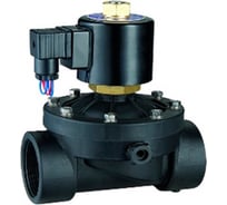 Электромагнитный клапан DN.ru соленоидный, двухходовый -dw51-no ду40 ру4 с катушкой 24в D130-02676