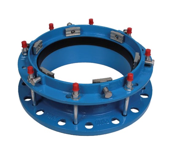 Фланцевая муфта IDRA ПФРК для ПЭ труб BF/FL PE DN 600 ОД 623 - 637 РА-000344