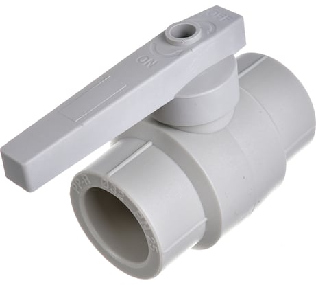 Шаровой кран Kalde d 32 мм серый 3.4070.15.032