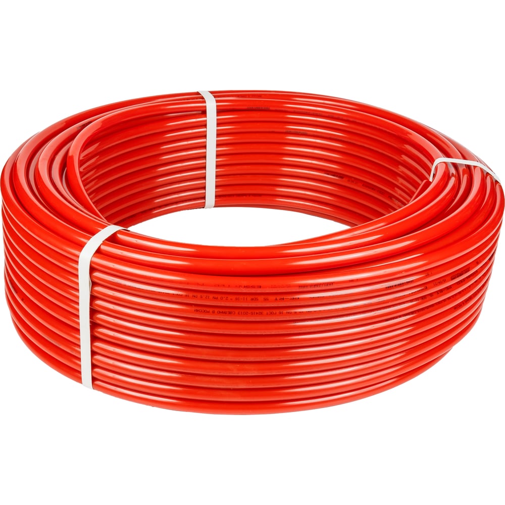 Труба из сшитого полиэтилена ESSAN СТ RED PE-RT 16x2.0, красный, 200 м ...