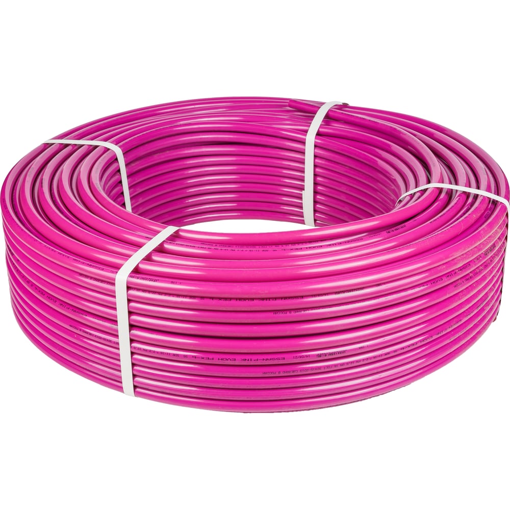 Труба из сшитого полиэтилена ESSAN СТ PINK EVOH PEX-b 16x2.2 ...