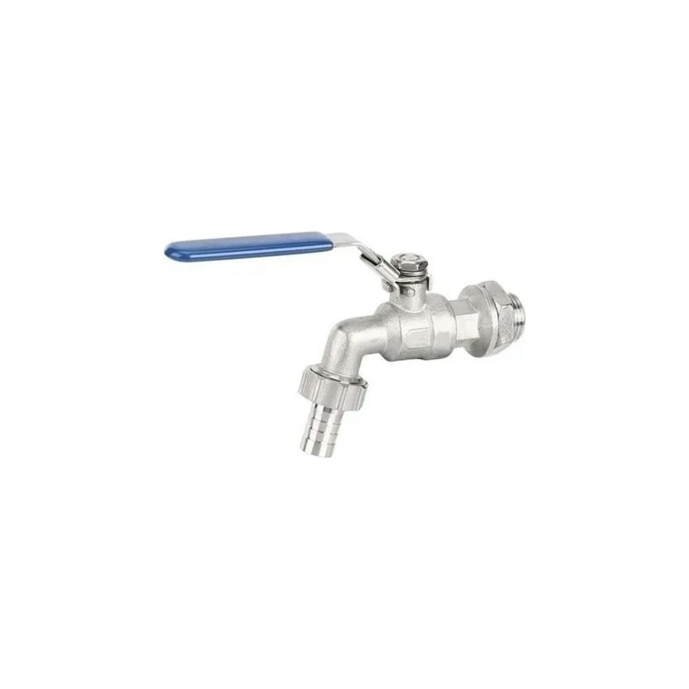Шаровый водоразборный кран TITAN LOCK со штуцером, резьба BSP 1/2 ...