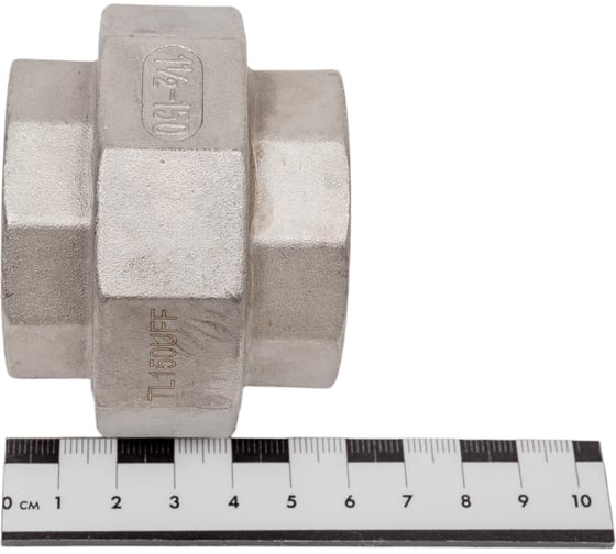 Нержавеющая американка TITAN LOCK (AISI304) 1-1/2", ВР/ВР TL150UFF