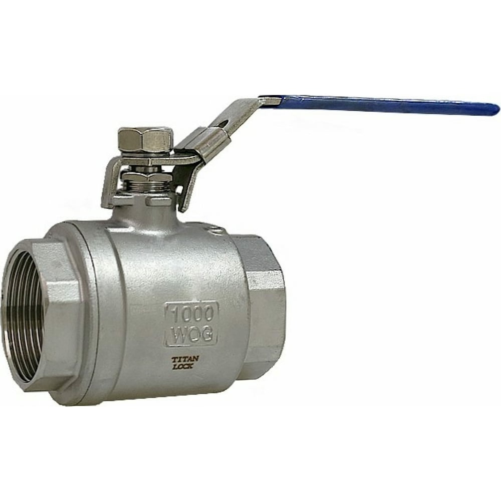 Шаровый кран TITAN LOCK 2,5in резьба BSP, нержавеющая сталь TL250BVSS ...