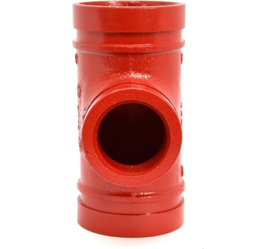 Переходной тройник под муфту GROOVEX 4"x2 1/2" 108x76 мм TPM10876