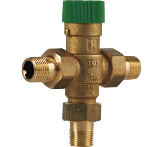 Термосмесительный клапан Honeywell с защитой от ошпаривания, 1/2", 30-60 градусов С TM50-1/2A