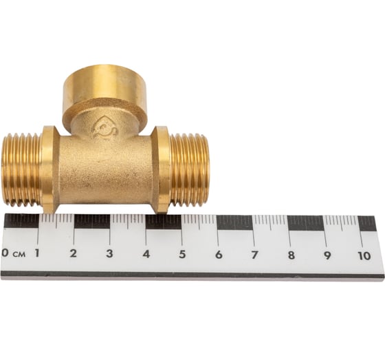 Латунный тройник AV Engineering наружная-внутренняя-наружная, 1/2" AVE306007