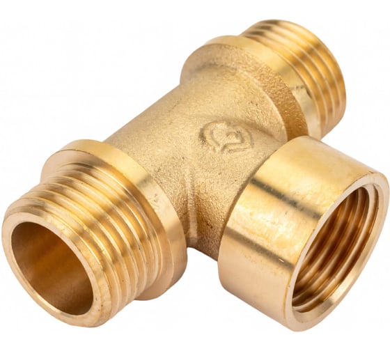 Латунный тройник AV Engineering наружная-внутренняя-наружная, 1/2" AVE306007