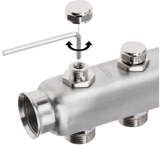 Коллекторная группа AV Engineering AVE162 2 выхода AVE16200102