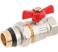 Шаровой кран AV Engineering 1", PN40, с внутренней резьбой, бабочка с уплотнительным кольцом AVE095001