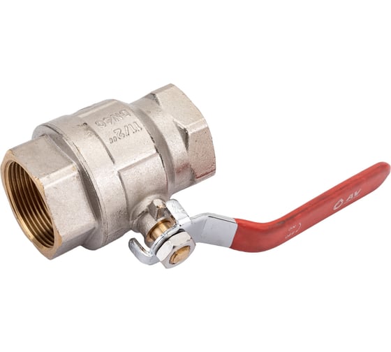 Шаровой кран AV Engineering 1 1/2", PN25, с внутренней резьбой, ручка AVE090112 1