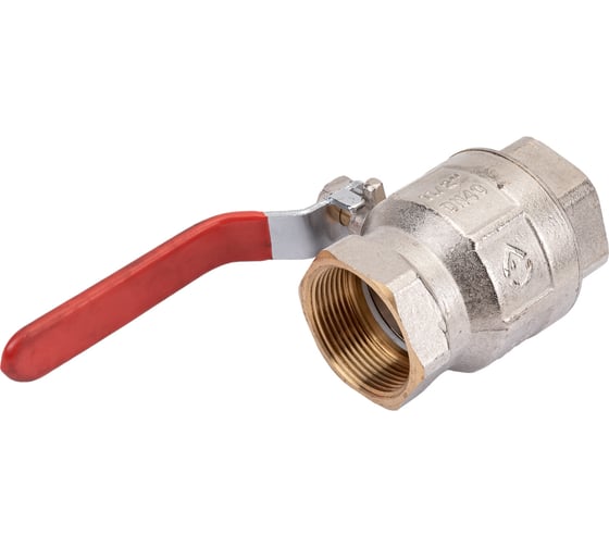 Шаровой кран AV Engineering 1 1/2", PN25, с внутренней резьбой, ручка AVE090112