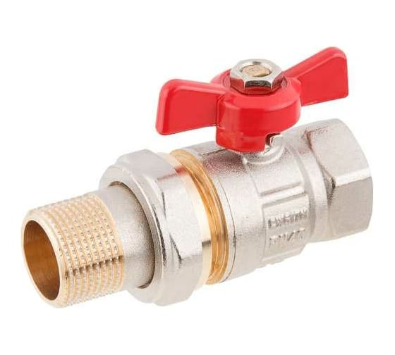 Шаровой кран AV Engineering 1/2", PN40, с внутренней резьбой, бабочка AVE094012