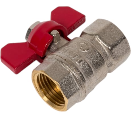 Шаровой кран AV Engineering 1/2", PN30, с внутренней резьбой, бабочка AVE139012